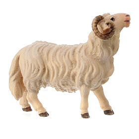 Montone presepe Original legno dipinto Valgardena 10 cm