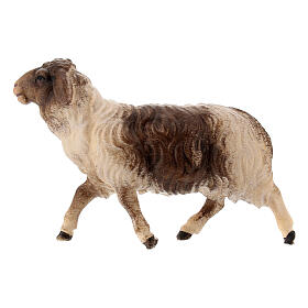 Pecora macchiata che corre presepe Original legno dipinto Valgardena 12 cm