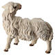 Agneau agenouillé crèche Original bois peint Val Gardena 10 cm s3