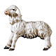 Agnello in piedi presepe Original legno dipinto Valgardena 10 cm s1