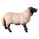 Sheep Looking Forward with Dark head, 10 cm Original Nativity model, in Valgardena wood s2
