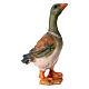 Duck Gazing, 12 cm Original Nativity model, in painted Valgardena wood s2