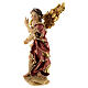 Angelo Annunciatore presepe Original legno dipinto Valgardena 12 cm s2