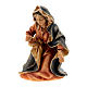 Saint Mary, 10 cm Original Nativity model, in painted Valgardena wood s2