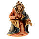 Holy Mary, Original Nativity Scene in painted wood from Valgardena 12 cm s1