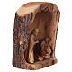 Narodziny Jezusa w niszy drewno oliwne z Betlejem 25x10x15 cm różne modele s4