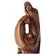 Holy Family in olive wood from Bethlehem 21 cm s2