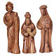 Nativity Set stylized Olive wood from Bethlehem 29 cm s3