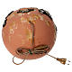 Nativity ball in Deruta Terracotta with light s5