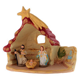 House with Holy Family in Deruta terracotta