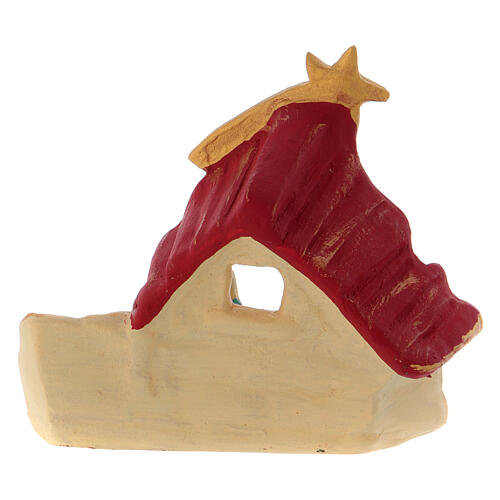 Szopka ze Świętą Rodziną, z terakoty Deruta 4