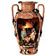 Amfora ze Świętą Rodziną i lampką, z Terakoty Deruta, 35cm s1