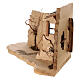 Osteria presepe Original legno dipinto in Valgardena 12 cm s3