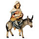 Journey to Bethlehem Original Nativity Scene in painted wood from Valgardena 12 cm s2