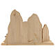 Escape to Egypt With Bridge, 10 cm Original Nativity model, in painted Val Gardena wood s11