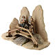 Escape to Egypt with bridge Original Nativity Scene in painted wood from Val Gardena 12 cm s3