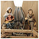 Escape to Egypt with Arched Bridge, 12 cm Original Nativity model, in painted Valgardena wood s4