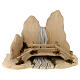 Escape to Egypt with Arched Bridge, 12 cm Original Nativity model, in painted Valgardena wood s8