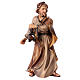 St. Joseph Original Nativity Scene in painted wood from Valgardena 12 cm s1