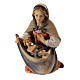 Holy Family, 12 cm nativity Original Shepherd model, in painted Valgardena wood s3