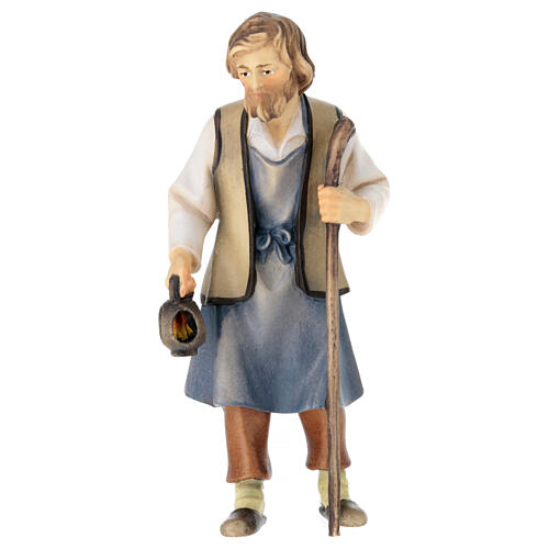 St. Joseph Original Pastore Nativity Scene in painted wood from Val Gardena 12 cm 1