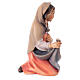 Vierge Marie de la crèche Original Berger bois peint Val Gardena de 12 cm s3