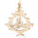 Adorno árbol navidad colgable vela s1