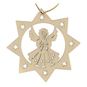 Dekoracja bożonarodzeniowa gwiazda 8-ramienna anioł