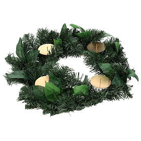 Advent garland with no decorations