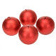 Red Christmas candles s1