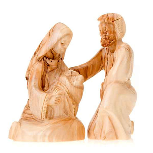 Natividad madera Belén 12 cm. 1