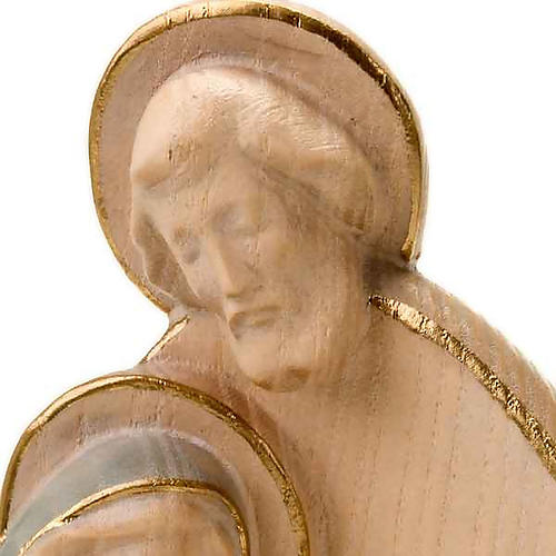 Wooden stylised nativity set, 20cm 4