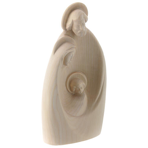 Wooden stylised round nativity 4