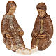 Natividad Virgen campesina marrón s2