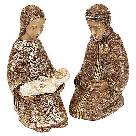 Nativité paysanne marron Bethléem