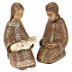 Rural Nativity in brown color s1