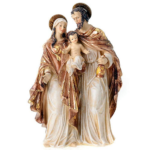 Nativity scene set gilded Holy Family 34 cm figurines 1
