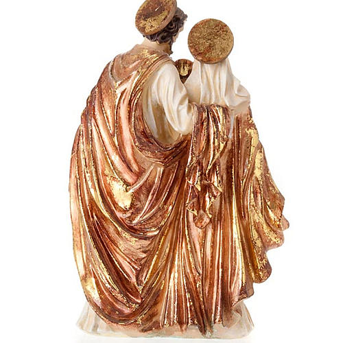 Sacra Famiglia dorata 34 cm 3