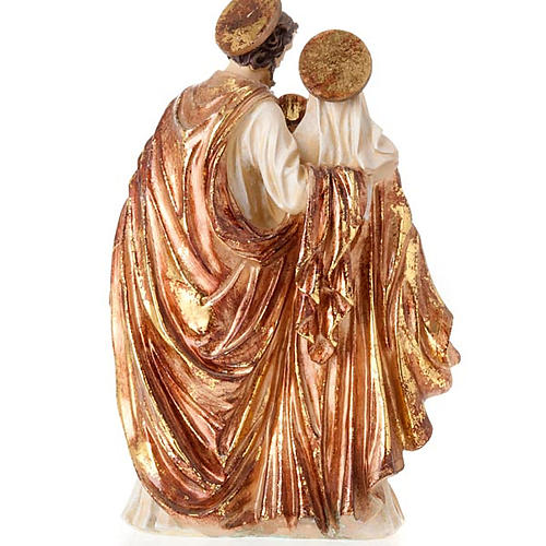 Nativity scene set gilded Holy Family 34 cm figurines 3