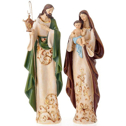 Natività Sacra Famiglia 2 pezzi 45 cm 1