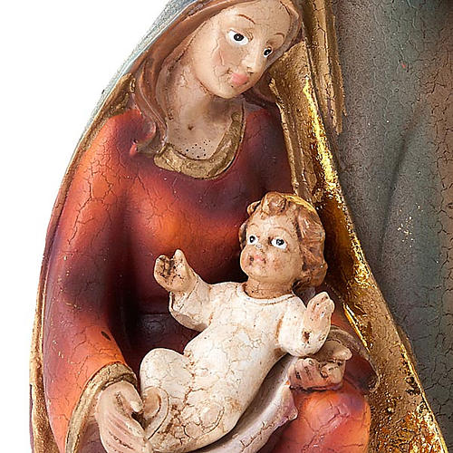 Colored Holy Family, 19 cm 3