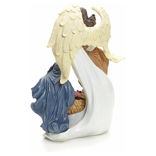 Nativity scene set angel 36 cm figurines 3