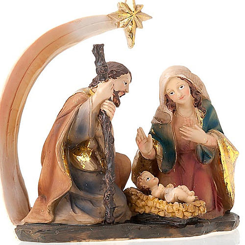 Nativité Sainte Famille avec étoile des Mages 2
