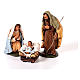 Nativity set complete with manger 25 figurines 18 cm s3
