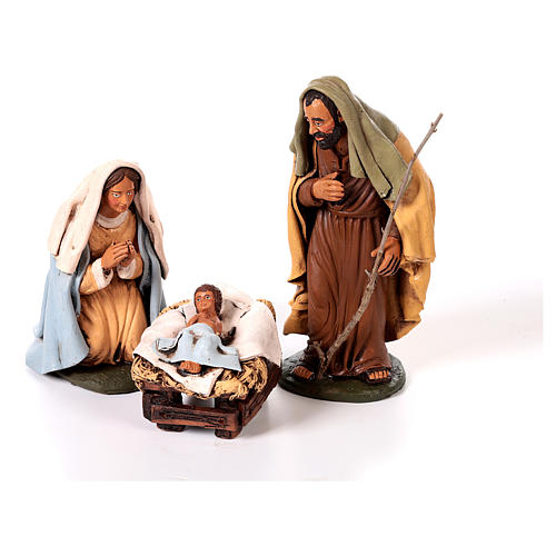 Nativity set complete with manger 25 figurines 18 cm 3