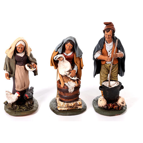 Nativity set complete with manger 25 figurines 18 cm 9