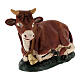 Nativity scene figurines 18cm, hand-painted terracotta ox and donkey s3