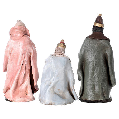 Nativity set accessories clay Three wise kings 18 cm 8