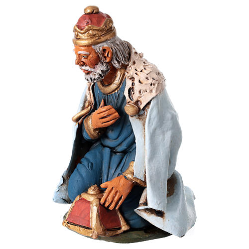 Nativity set accessories clay Three wise kings 18 cm 2