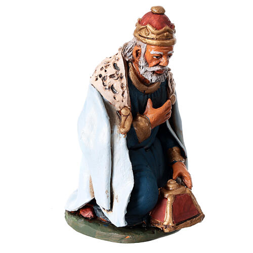 Nativity set accessories clay Three wise kings 18 cm 5